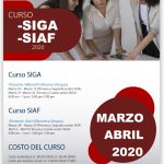 Curso de SIGA y SIAF 2020